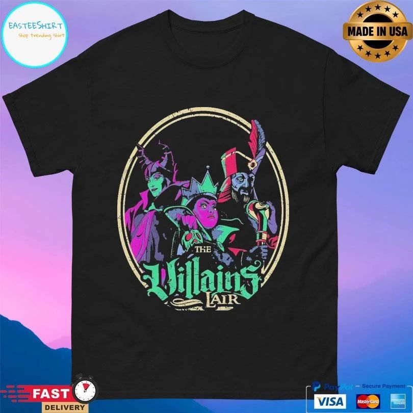 The Villains Lair Trio T-shirts