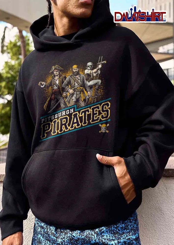 Pittsburgh Pirates MLB Swashbucklers Mandalorian Helmet Climbing Rigging Spyglass shirt