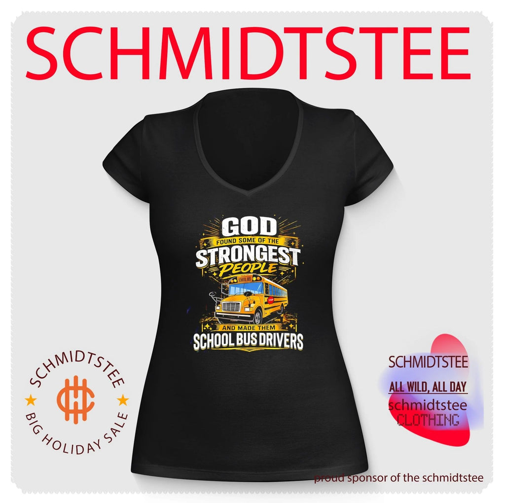 God found some of the strongest people and made them school bus drivers vintage shirt