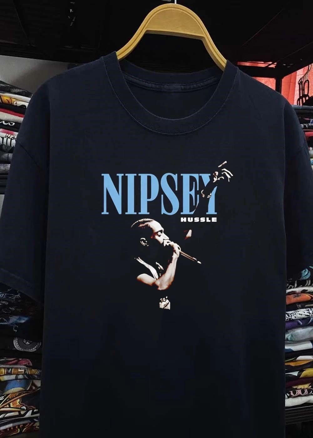 Nipsey Hussle Rap Artist Performing Music shirt