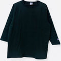 Champion T1011 Shirt Mens L 7 Sleeve Made in USA Heavyweight Solid Casual