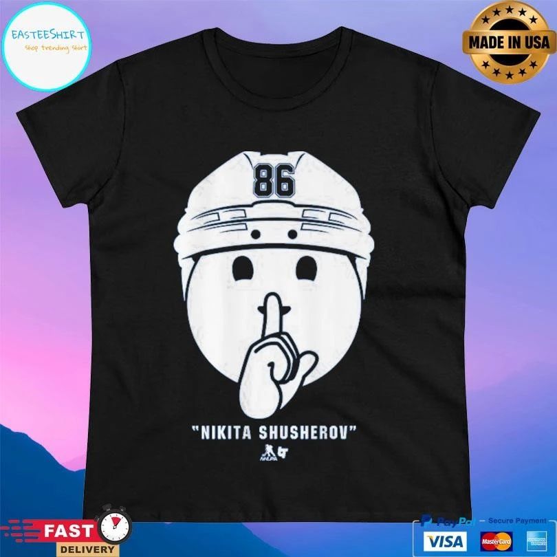 Tampa Bay Lightning Nikita Kucherov Shhh Celly T-shirts