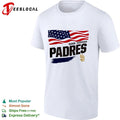 San Diego Padres American Flag Starter T-shirt