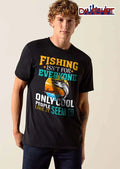 Fishing Isnt For Everyone Only People Seem To Like It Jumping Marlin Boat Sunset Circle shirt