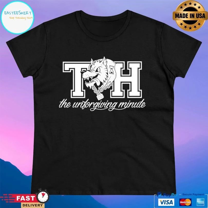 Time Heist The Unforgiving Minute Wolf T-shirts