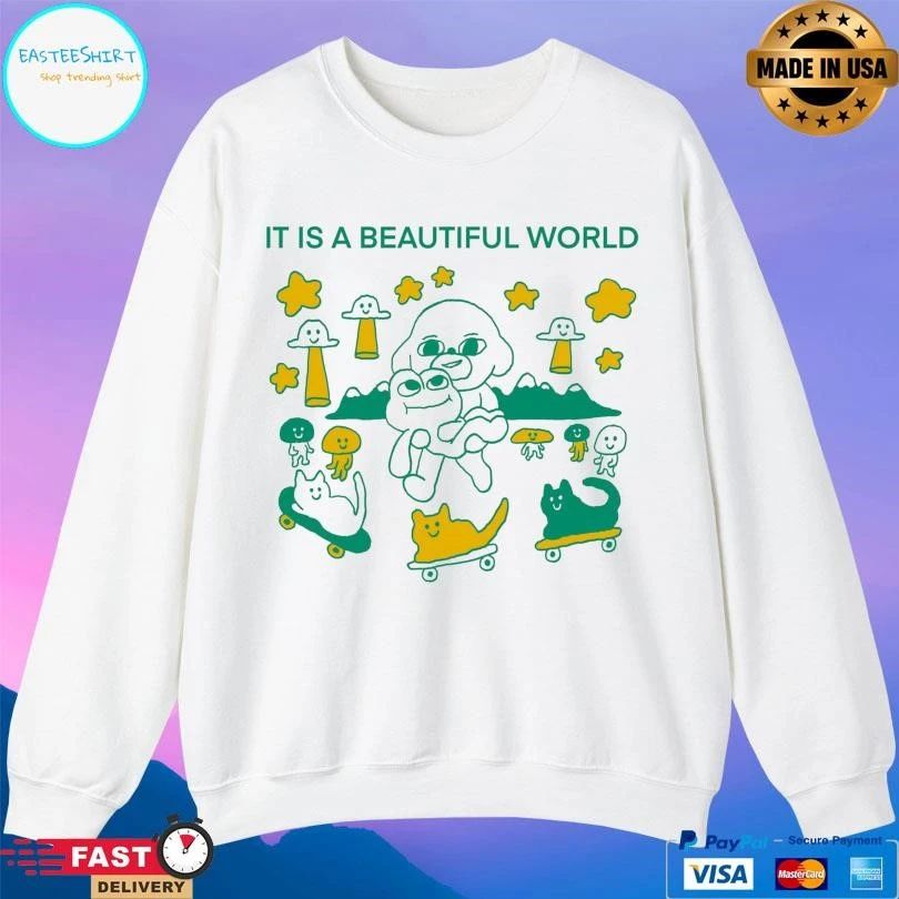 It Is A Beautiful World Niall Breen T-shirts