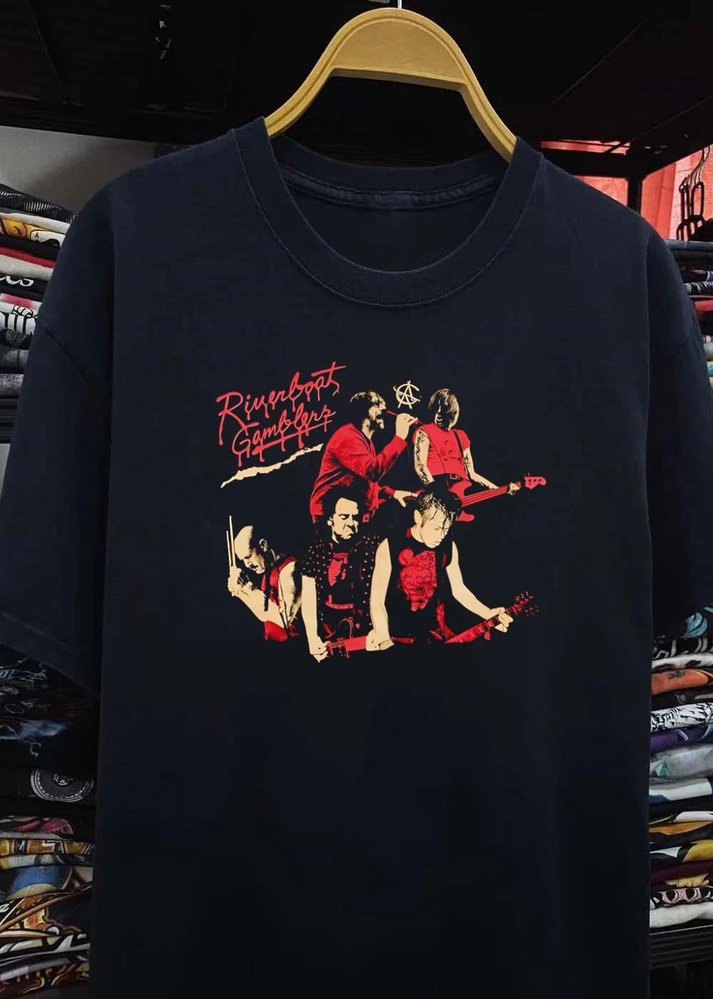 Riverboat Gamblers Band Playing Instruments Rock Music shirt