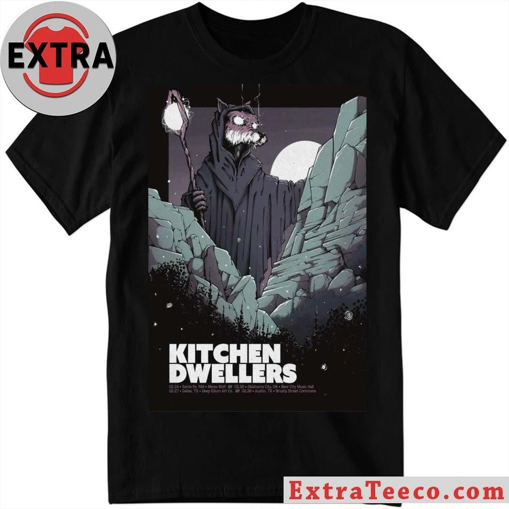 Feb 28 2026 Kitchen Dwellers Poster Austin, TX Shirt