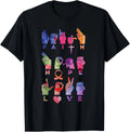 Faith Hope Love ASL American Sign Language T-Shirt