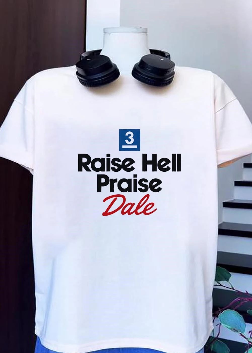 Raise Hell Praise Dale Earnhardt 3 T-Shirt