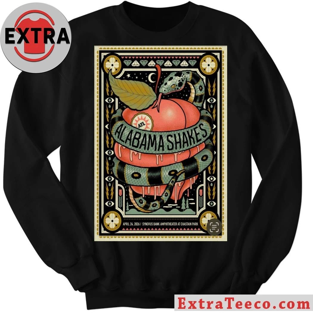 Alabama Shakes Apr 24 2026 Synovus Bank Amphitheater At Chastain Park Atlanta, GA Poster Shirt