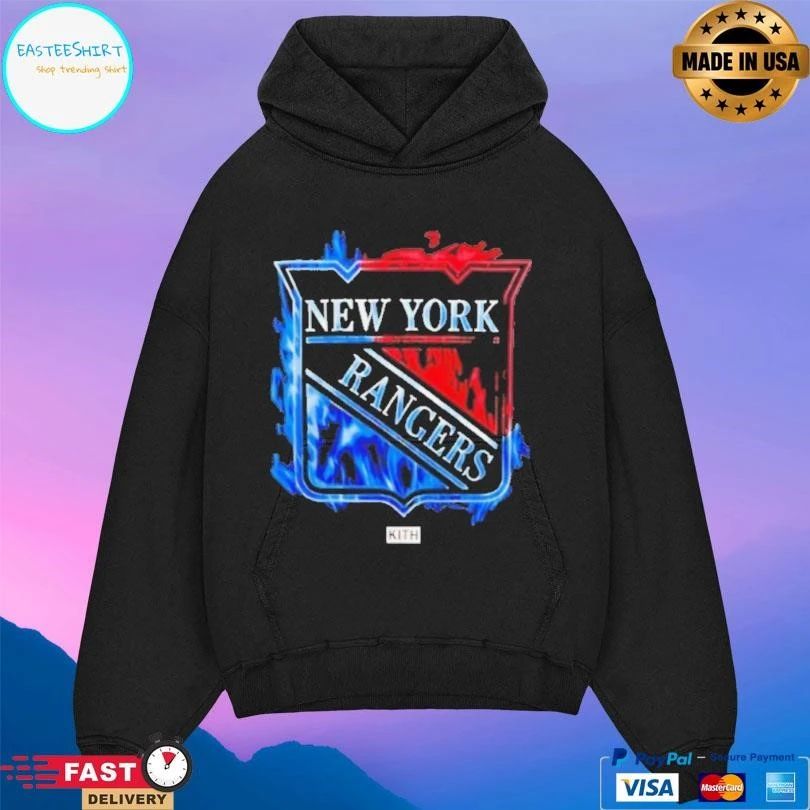 Kith For The New York Rangers Fire Vintage Jones T-shirts