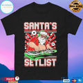 Santa’s Setlist Santa Christmas 2025 T-shirts