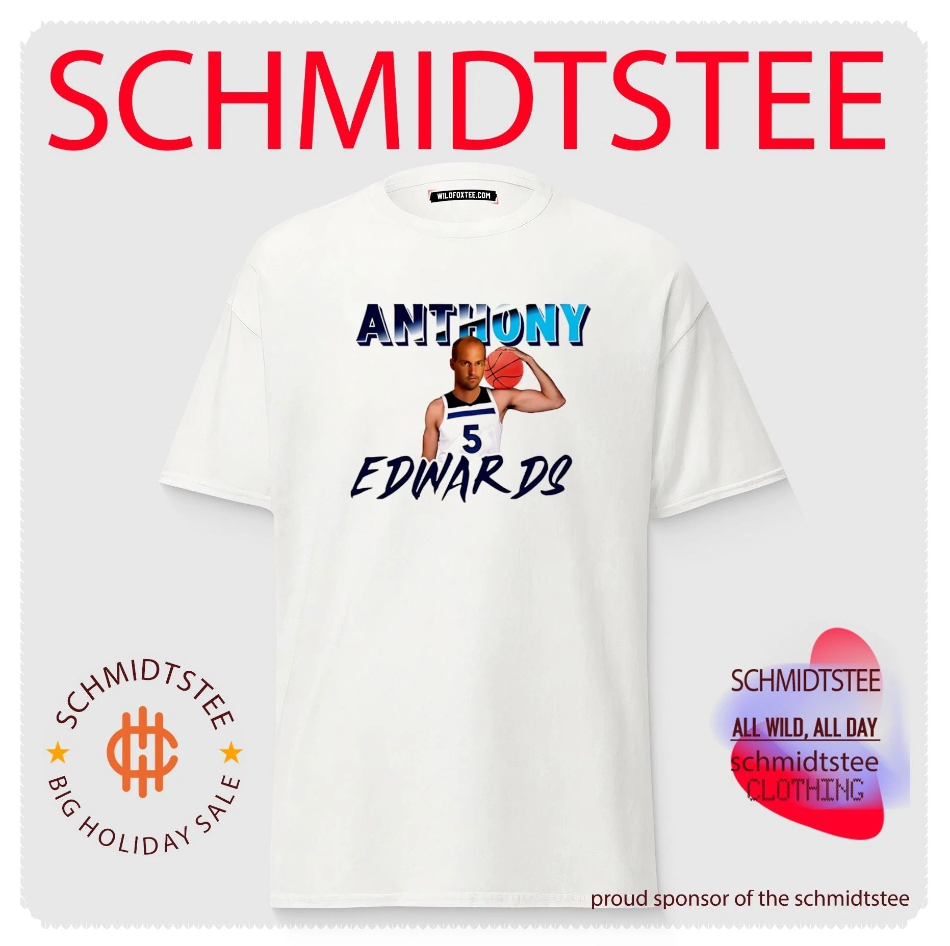Anthony Edwards Minnesota Timberwolves Basketball shirt