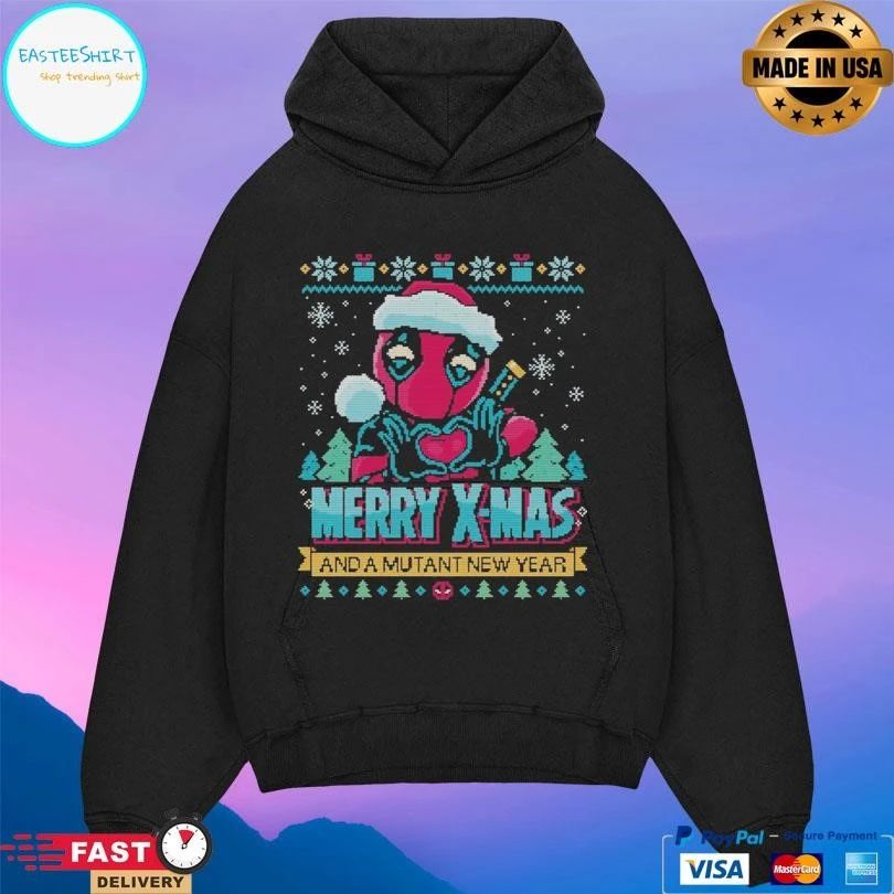 Merry X-Mas And A Mutant New Year Christmas 2025 T-shirts