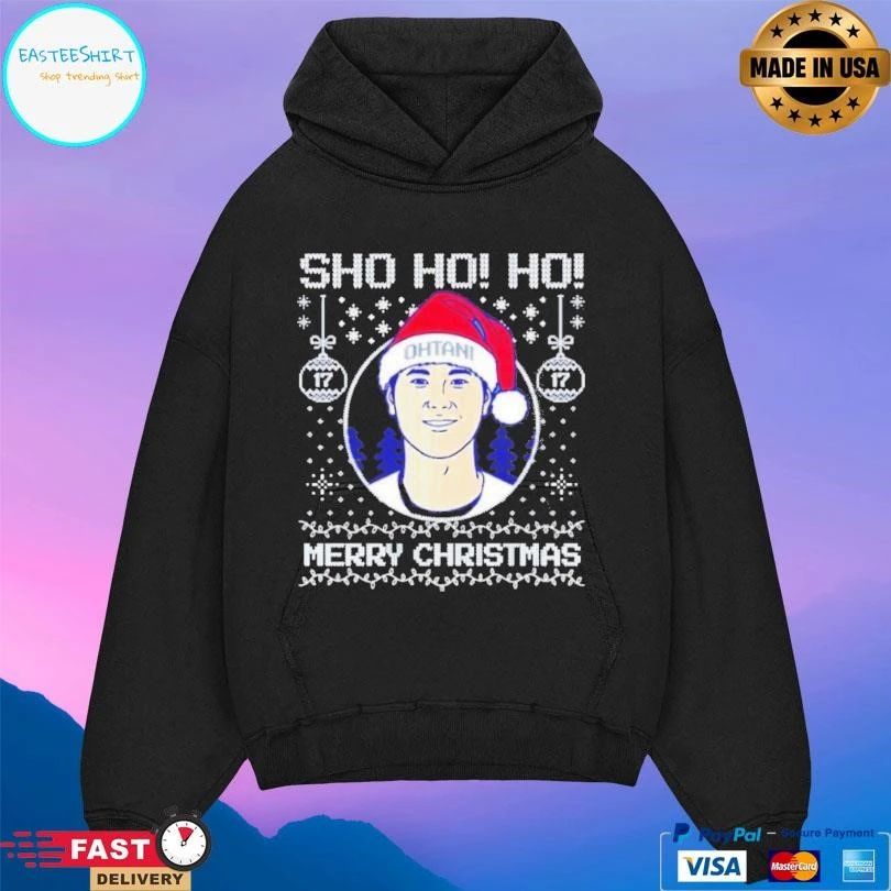 Sho Ho Ho Merry Christmas Shohei Ohtani Ugly Christmas 2025 T-shirts