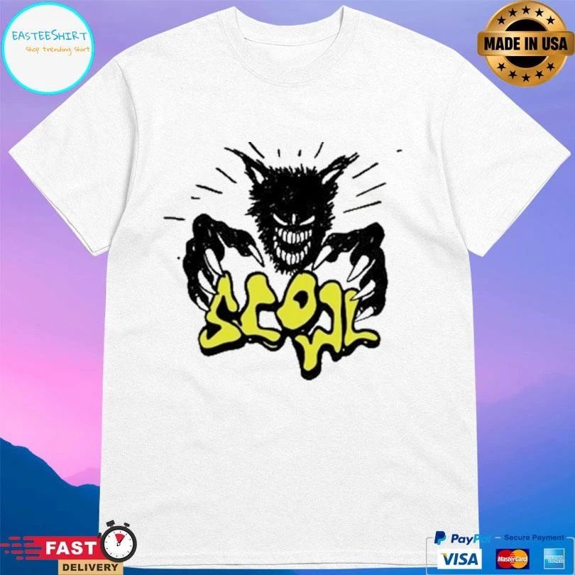 Scowl Scary Cat T-shirts