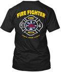 Firefighter Pride Limtied Fire Fighter Rescue T-Shirt Made in USA Size S to 5XL