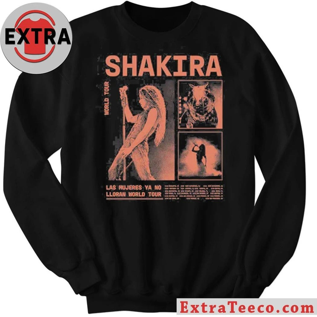 Shakira Las Mujeres Ya No Lloran World Tour Shirt – Perfect Gift for Men & Women