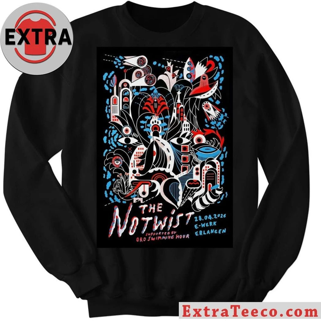 The Notwist Apr 28 2026 E-Werk Erlangen Show Poster T-Shirt