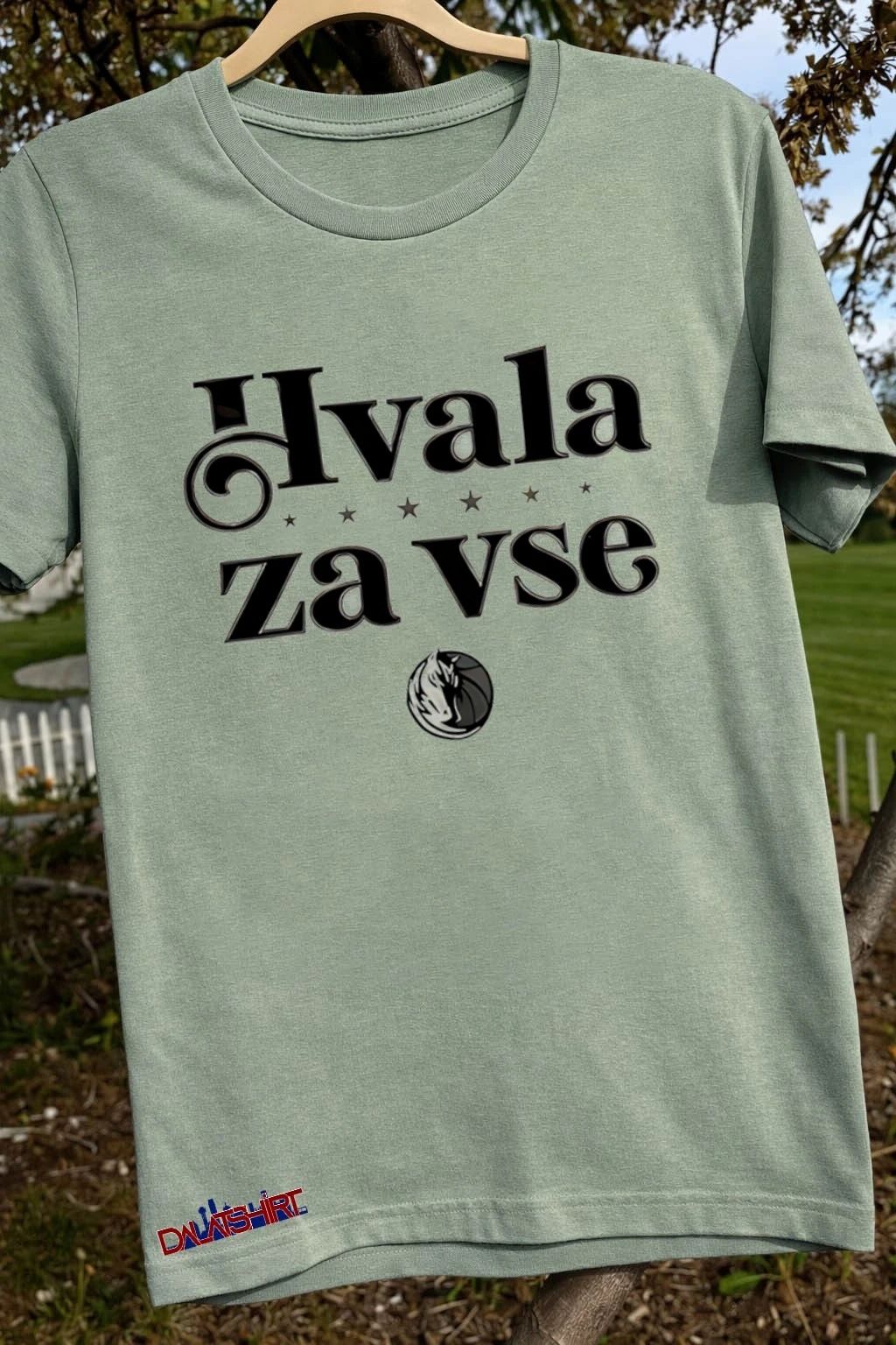 Dallas Mavericks hvala za vse logo shirt