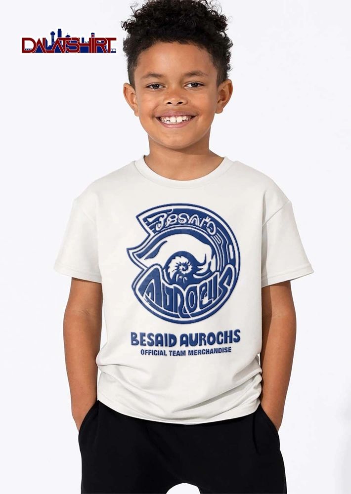 Besaid Aurochs Official Team Merchandise Blitzball Shell Emblem Logo shirt