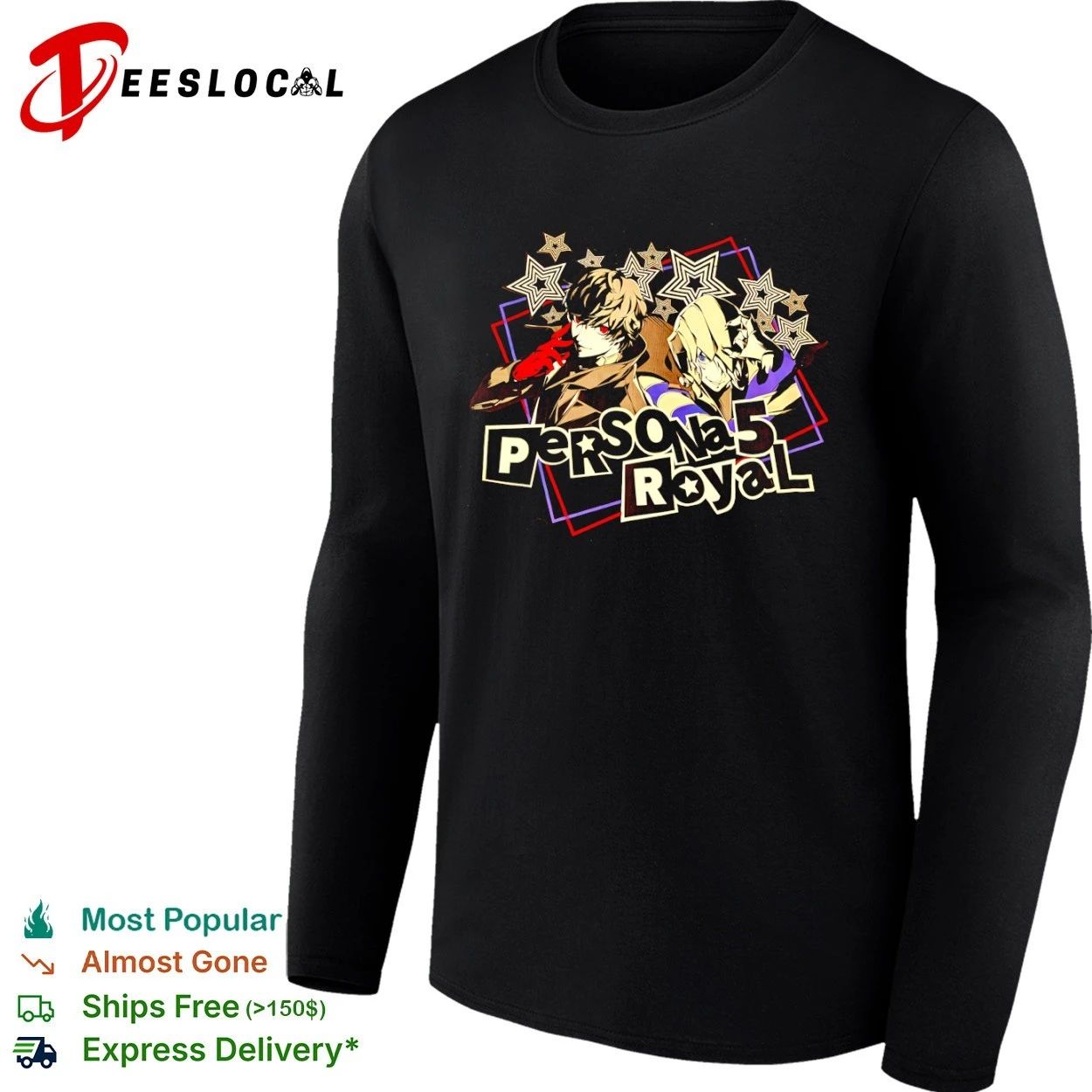 Persona 5 Royal Joker and Goro Akechi T-shirt