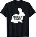 Snuggle Bunny Rabbit Fun Cute Novelty T-Shirt