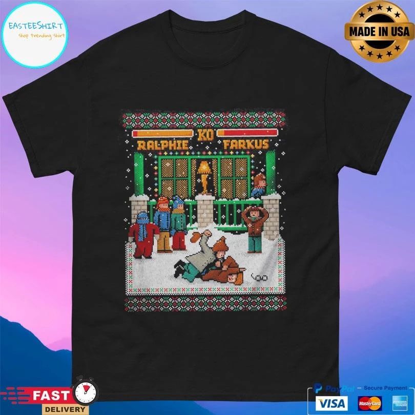Ralphie Ko Farkus A Christmas Fight 2025 T-shirts