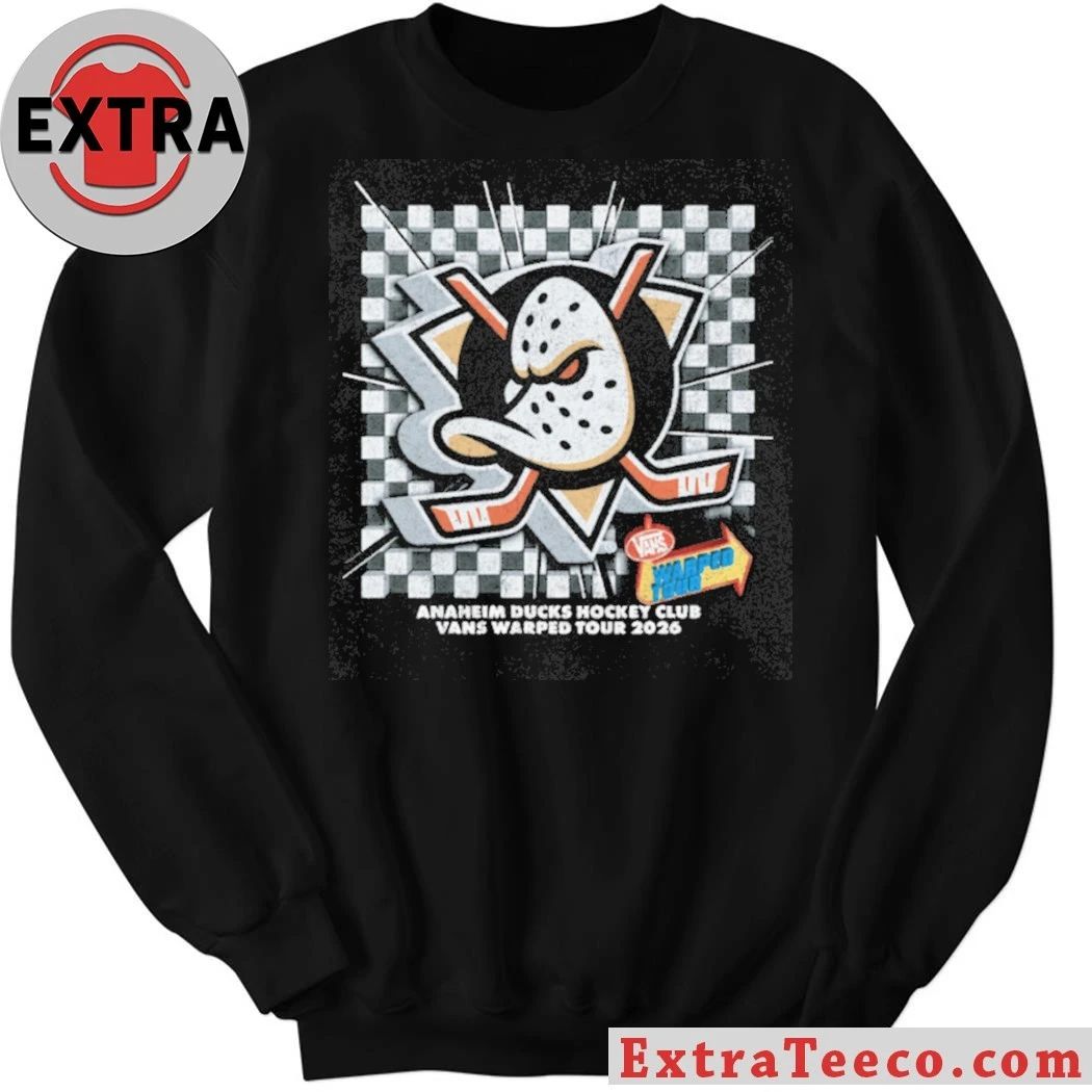 Original Punk Rock Summer Camp Anaheim Ducks Hockey Club Vans Warped Tour 2026 Shirt