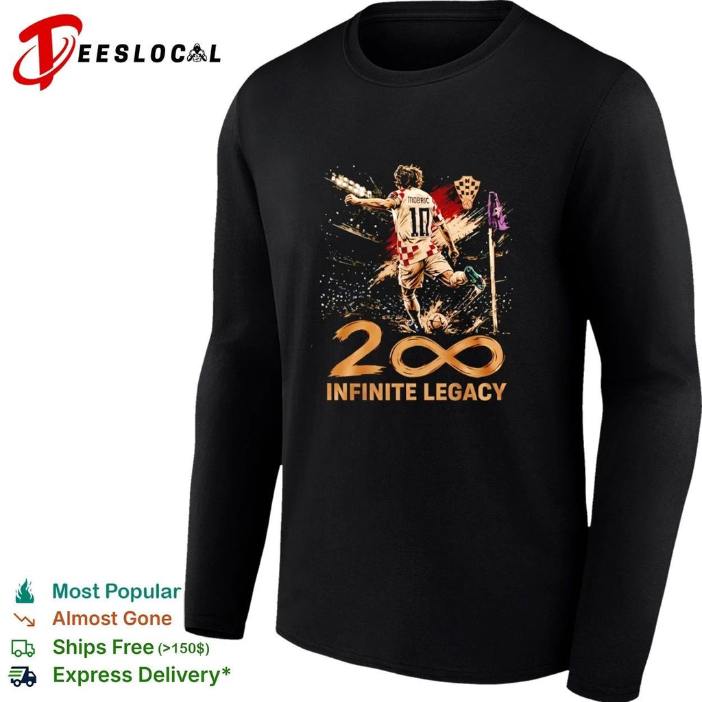 Luka Modric Croatia National Team Infinite Legacy World Cup T-shirt