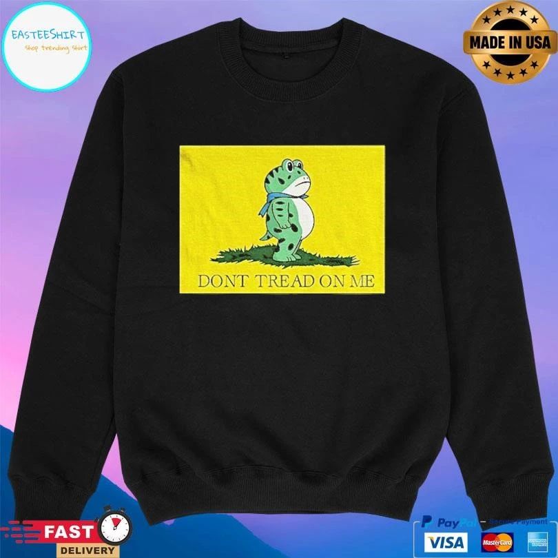 Portland I C E Protest Frog Don’t Tread On Me Gadsden Flag T-shirts