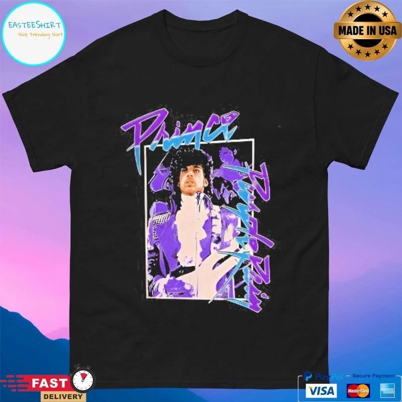 Prince Abstract Purple Rain T-shirts