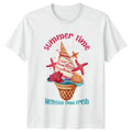 Summer Time Healthy And T-Shirt Ocean Beach Summer Gift For Him And Her