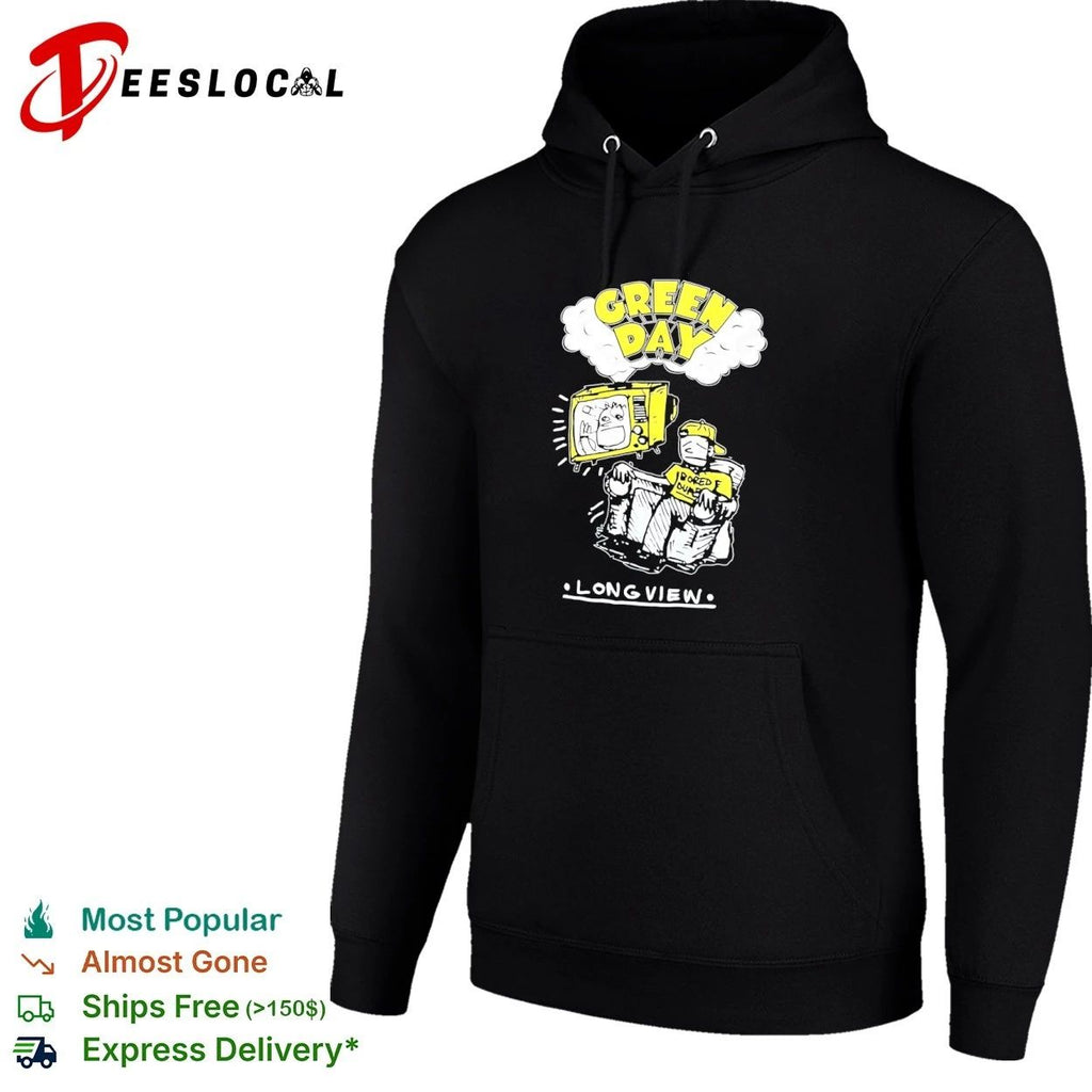 Green Day Long View Bored Out of My Mind T-shirt
