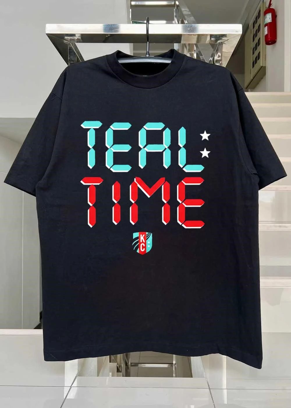 Teal Time KC Current T-Shirt