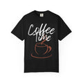 Coffee Time T-Shirt - Comfort Colors — Casual Café Graphic Tee