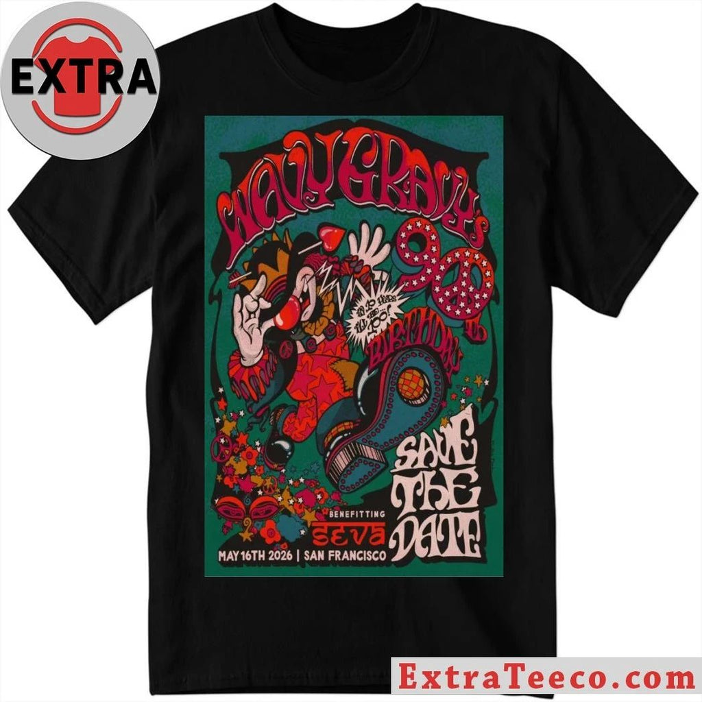 Wavy Gravy San Francisco 2026 Event Poster Shirt