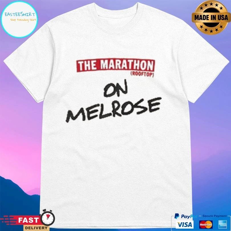 The Marathon Rooftop On Melrose T-shirts