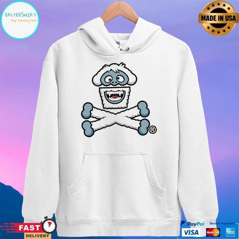 Boxy Snow Monster Crossbones T-shirts