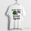 Premium Pepe The Forg Make Goys Great Again Meme T Shirts