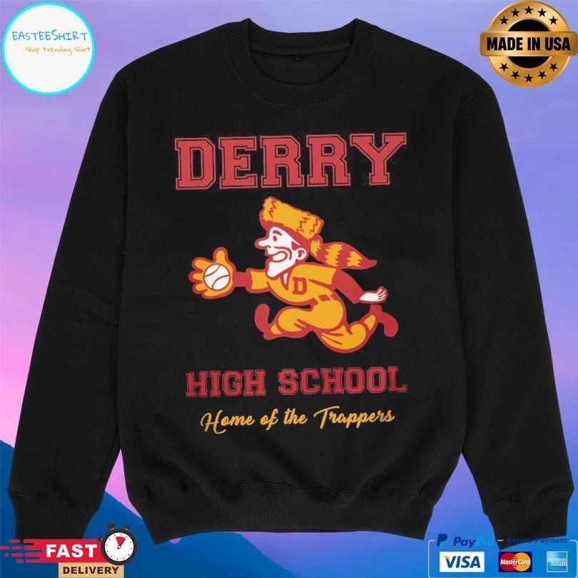 Derry High School Home Of The Trappers T-shirts