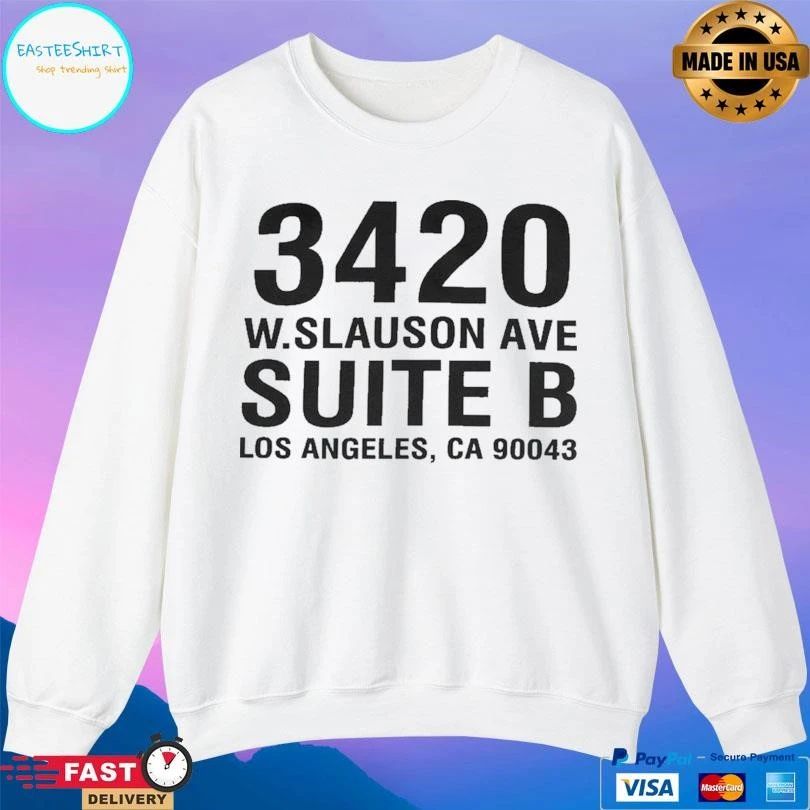 Slauson Tees 3420 W Slauson Ave Suite B Los Angeles Ca 90043 T-shirts