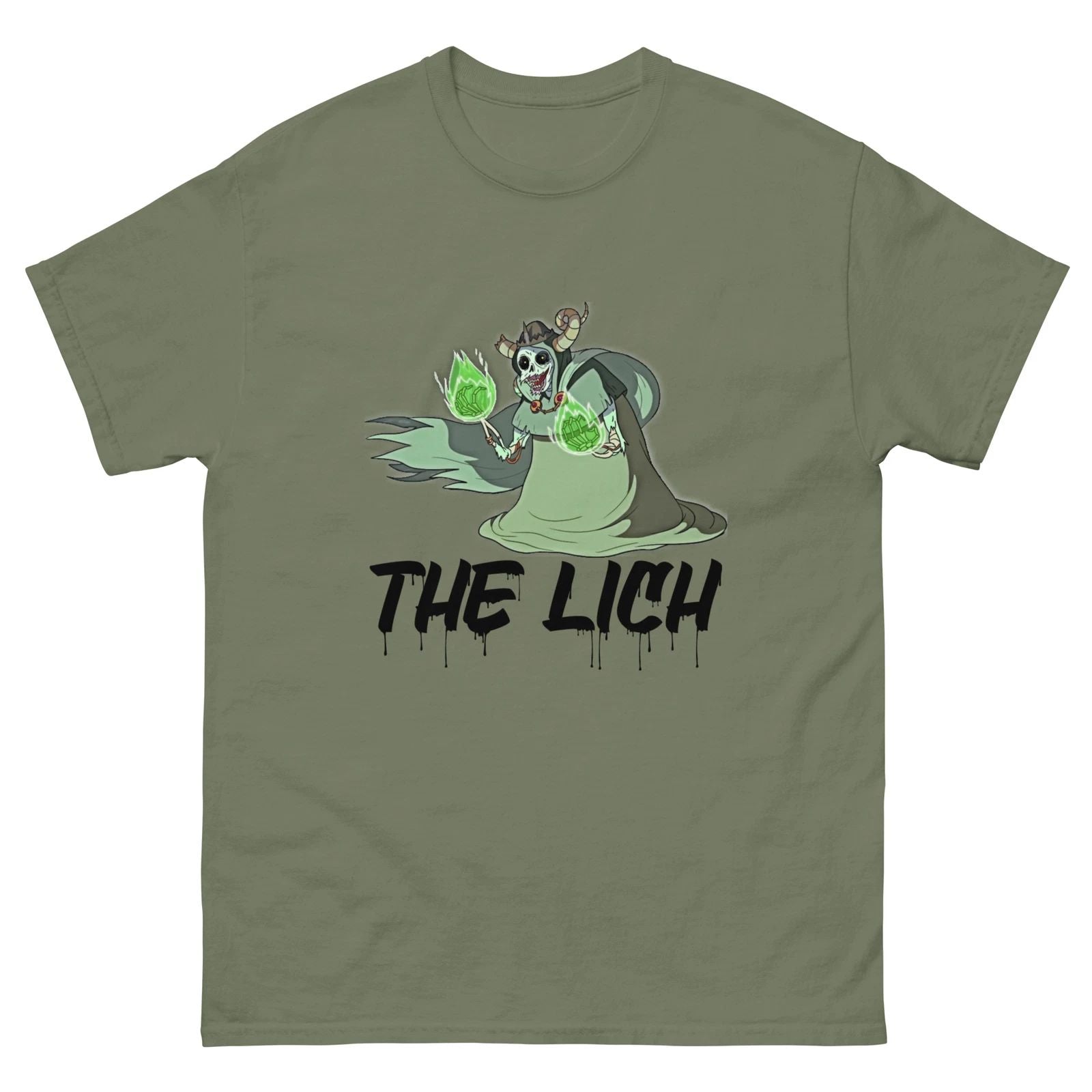 The Lich Adventure Time Tee, Custom Cartoon Shirt, Lich King Adventure Time Tee