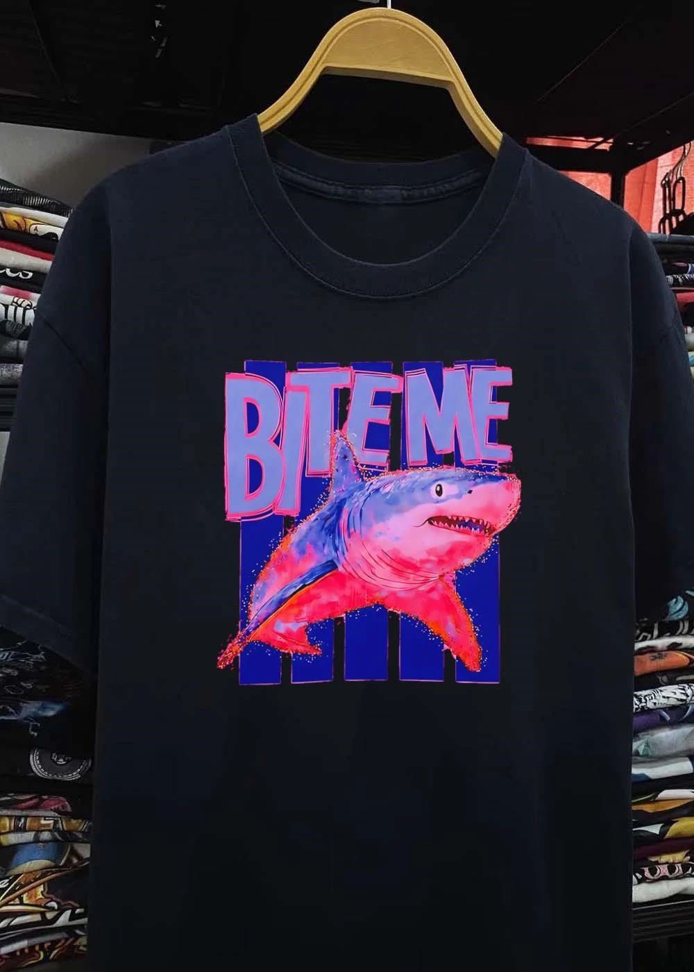 Shark Attack Bite Me T-Shirt