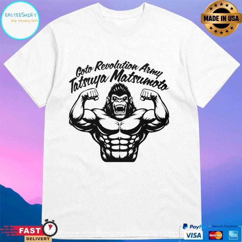 Goto Revolution Army Tatsuya Matsumoto T-shirts