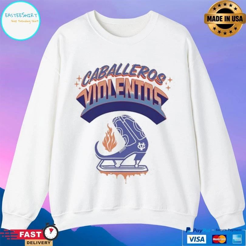 Caballeros Violentos Ice Skating T-shirts