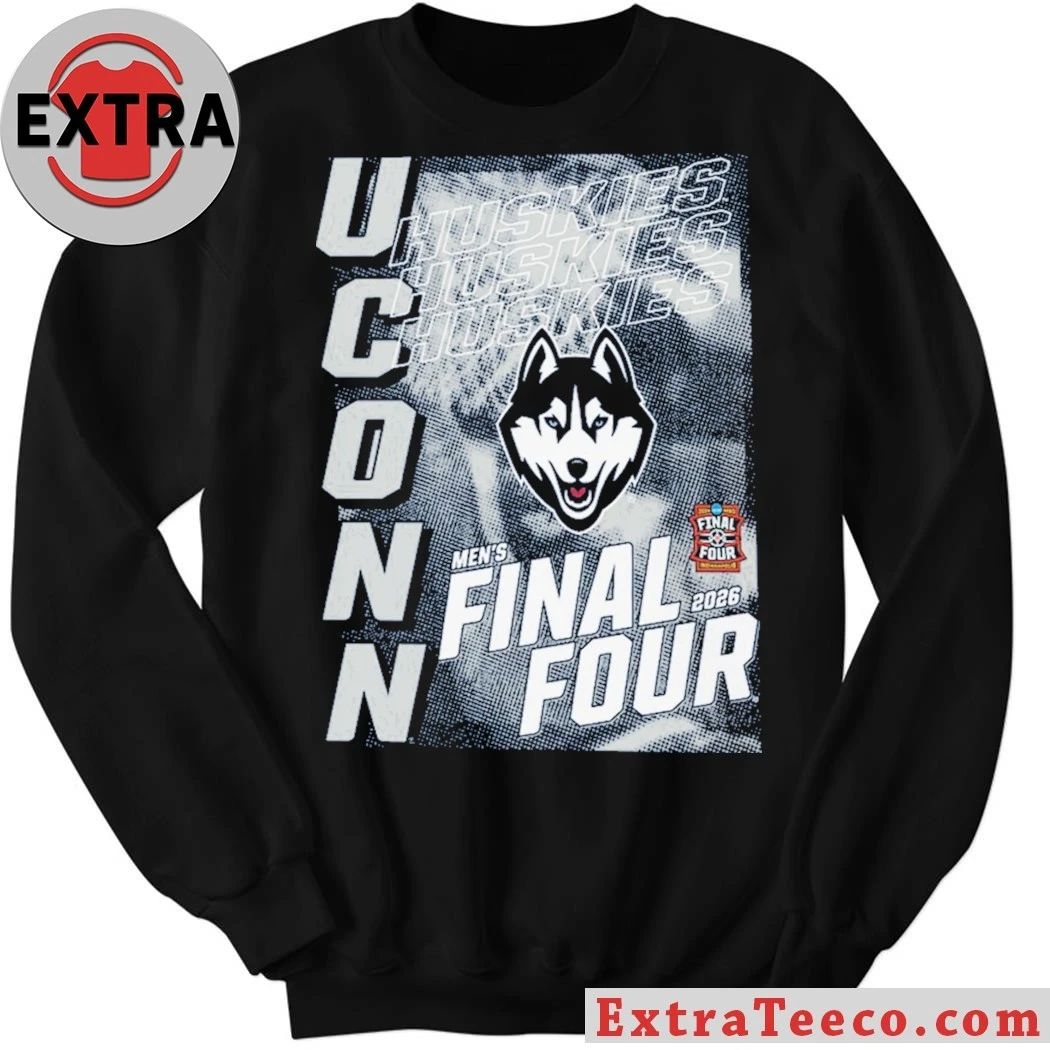 Original Youth Outerstuff Navy UConn Huskies 2026 NCAA Men’s Basketball Tournament March Madness Final Four Logo T-Shirt – Top-Rated Gift for College Basketball Lovers