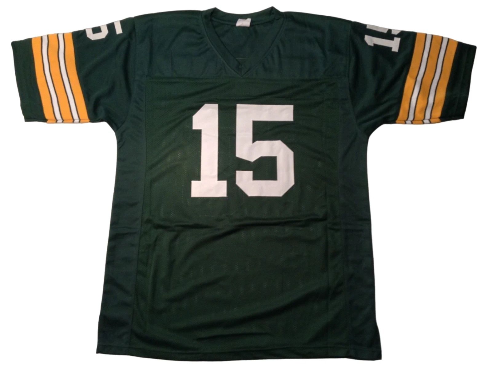 Custom Bart Starr Green Mesh Football Jersey, Football Team Apparel