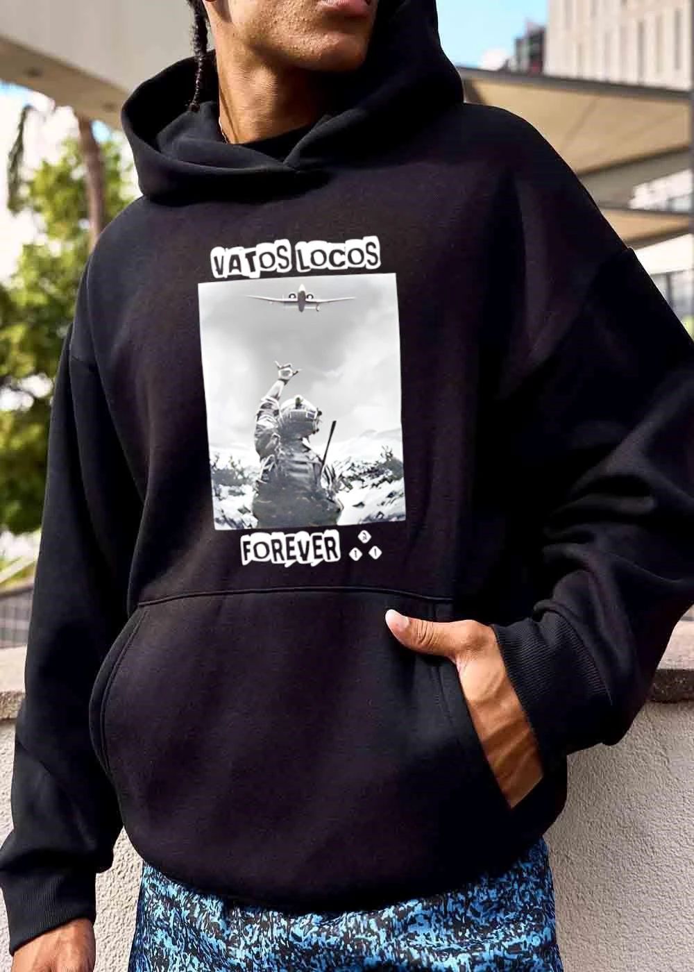 Vatos Locos Forever Soldier Hand Sign A10 Warthog Plane shirt